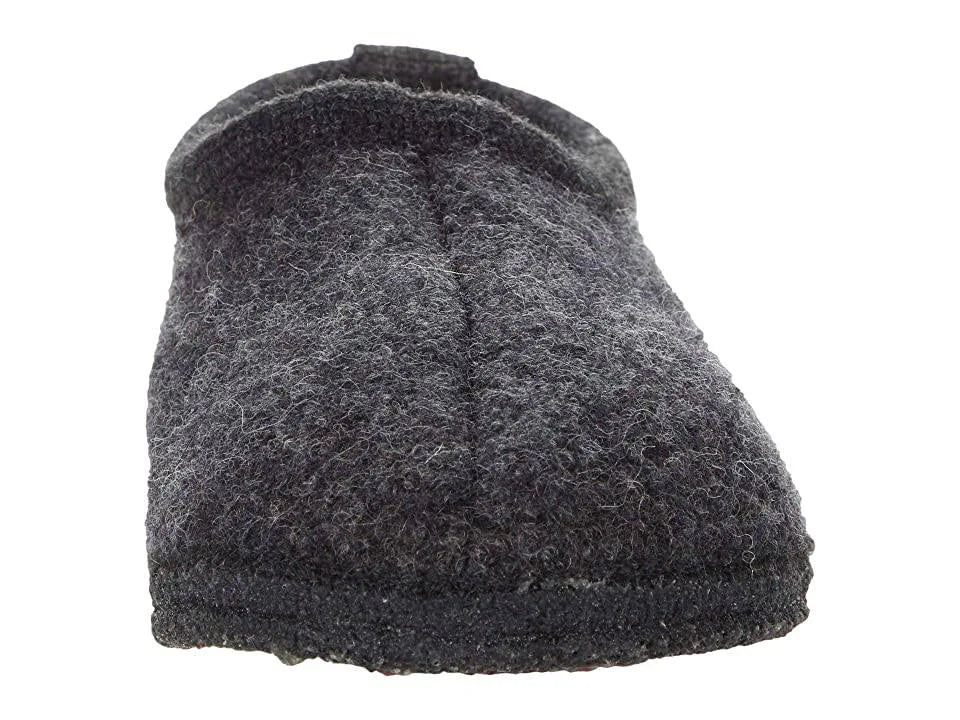 Charcoal Haflinger Slippers Q3512