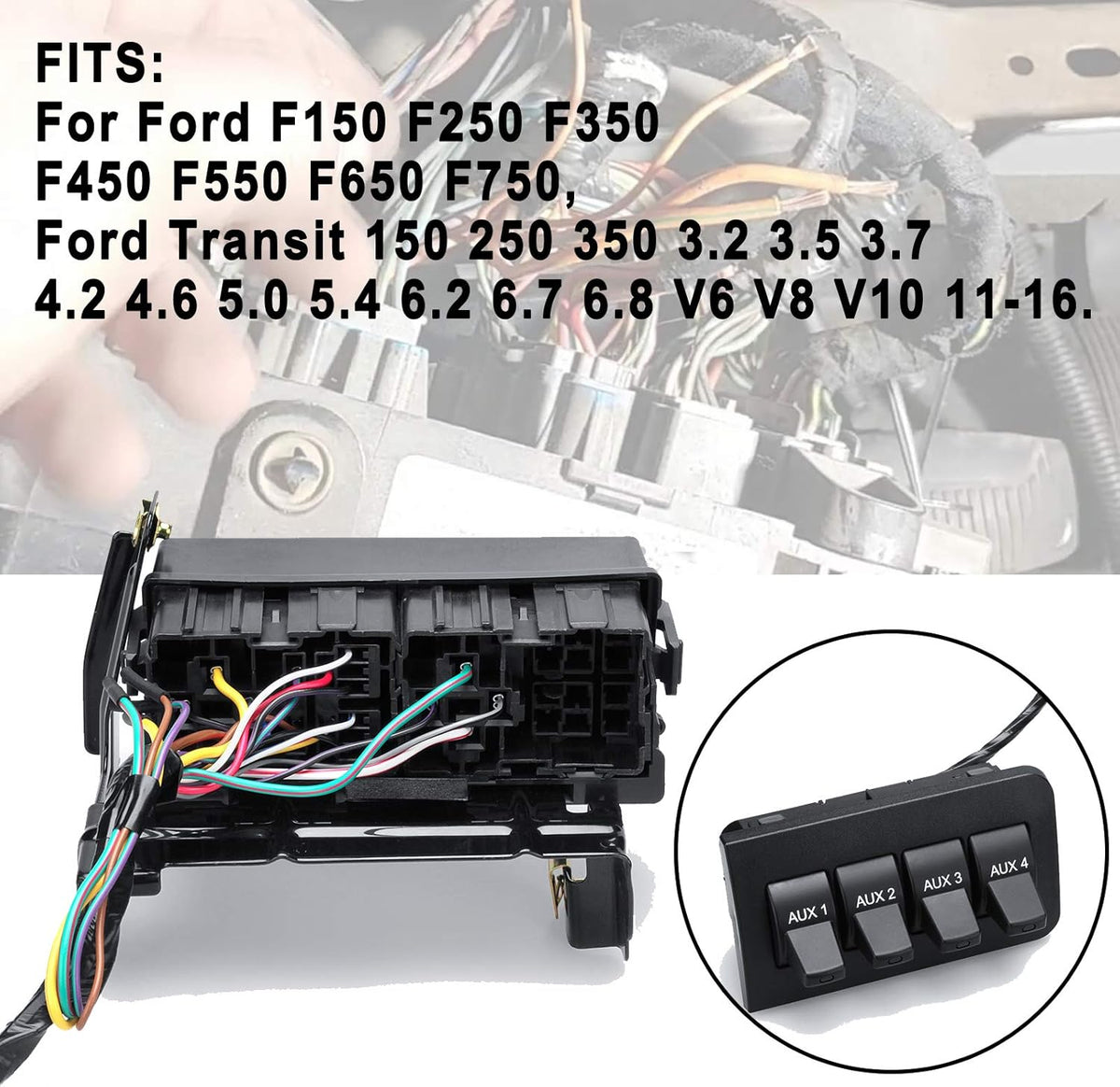 AUX Auxiliary Switch for Ford F250 F350 A212073